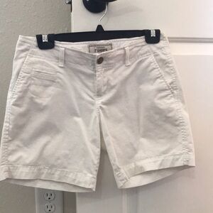 Women's White Shorts